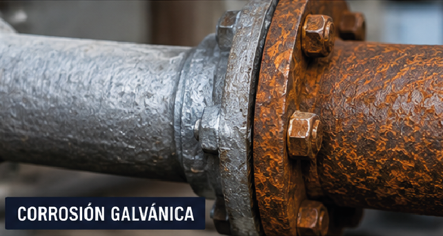 Corrosión galvánica